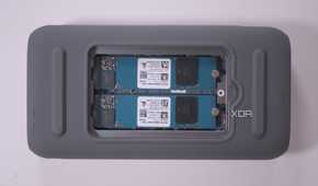 SSDs installed inside the UnifyDrive UT2