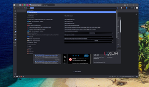 Screenshot of Vivaldi showing a suggestion in the address bar