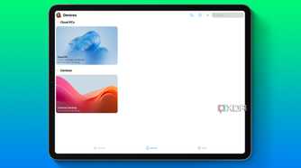 Cloud tools in the Windows app.