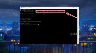 The command to install an XOA VM