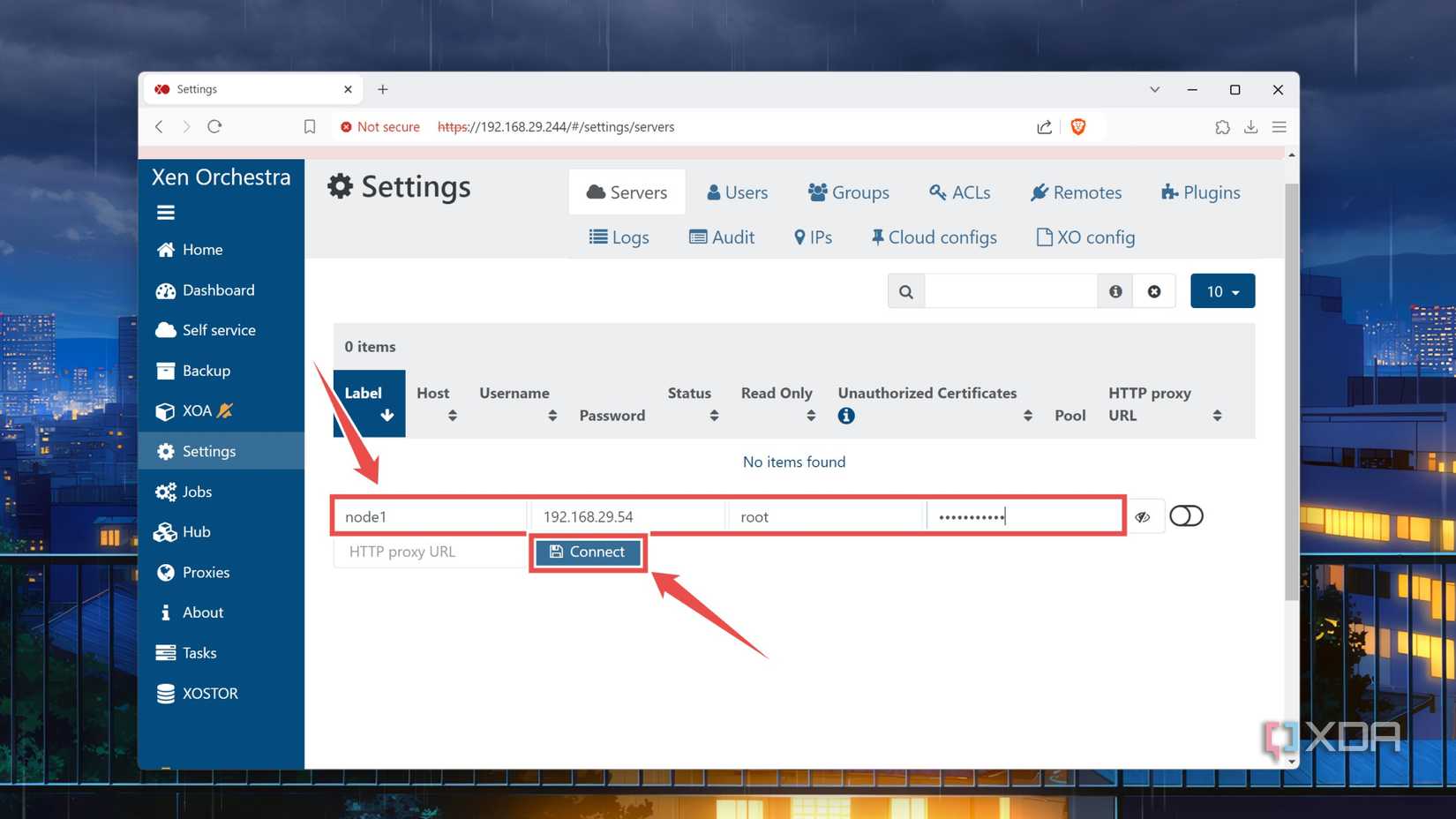Adding a new XCP-ng server
