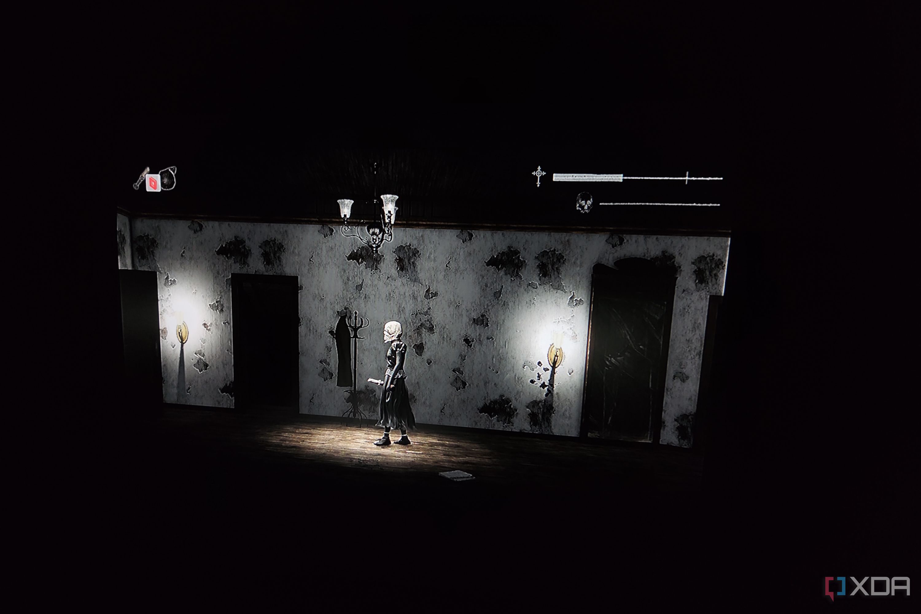 Running Withering Rooms on a Yaber K3 projector