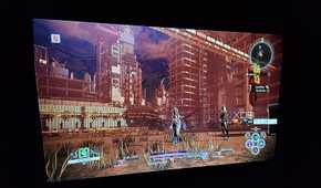 Running Scarlet Nexus on a Yaber K3 projector