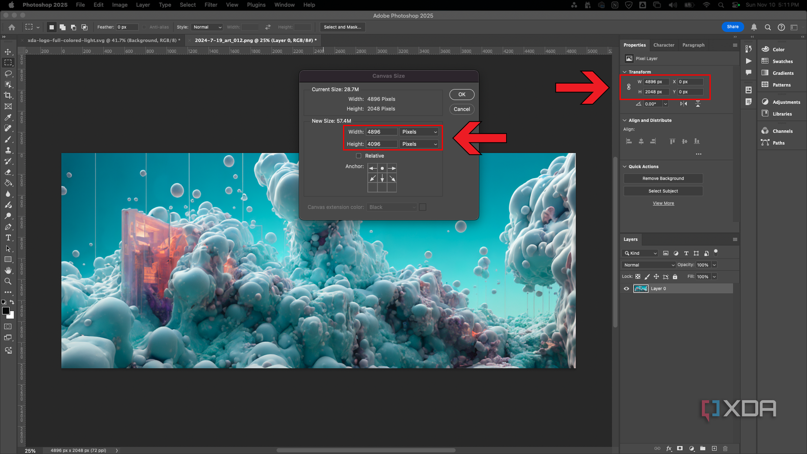 How to mirror an image in Photoshop