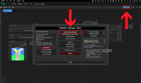 Open the ComfyUI Manager Menu and Custom Nodes Manager