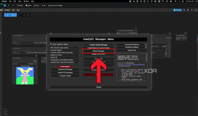 Open the ComfyUI Model Manager