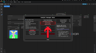 Open the ComfyUI Model Manager