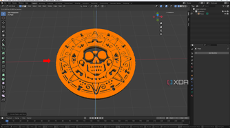 Extruding the model
