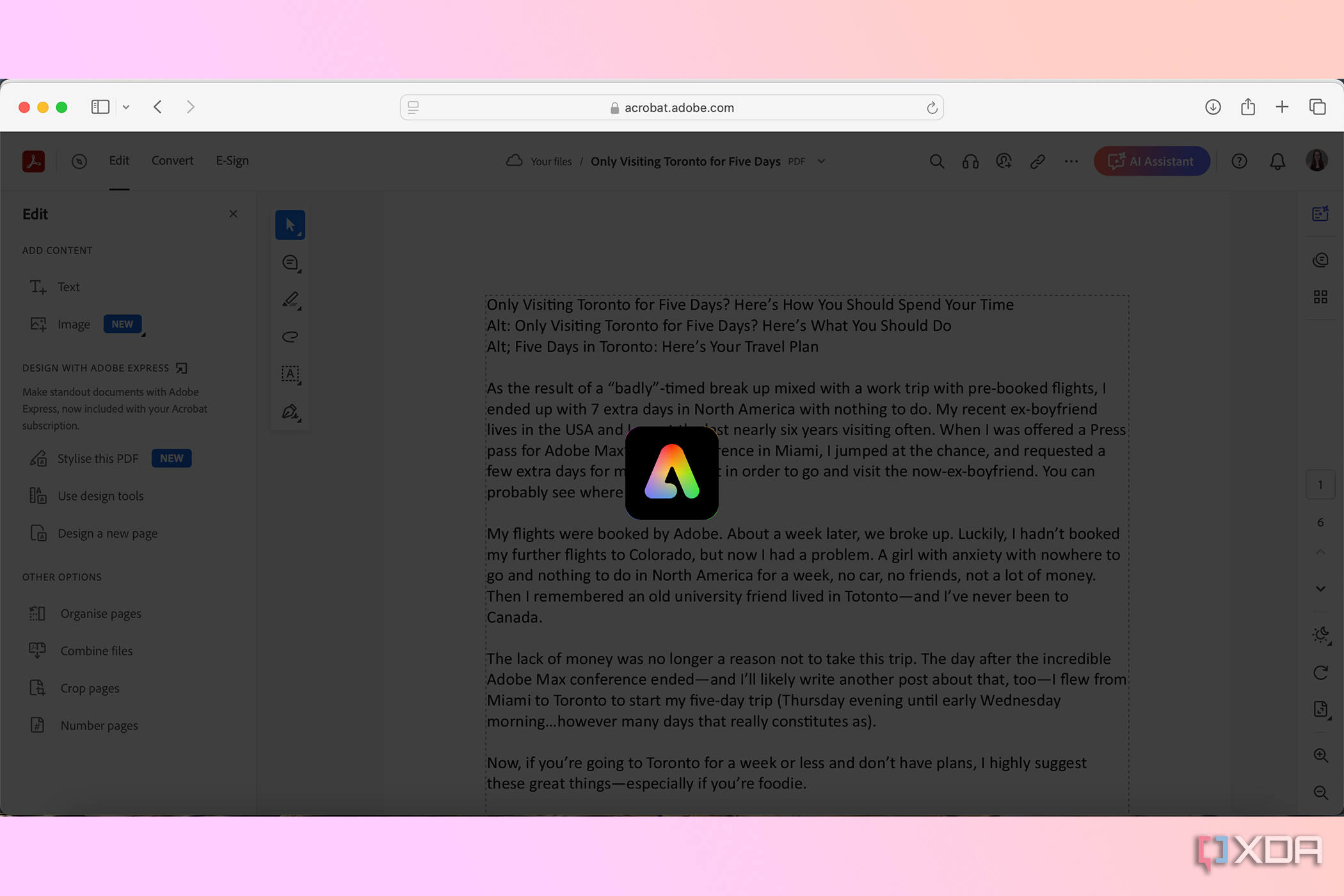 I don’t like AI, but Adobe Acrobat’s latest AI features are impressive ...