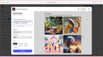 Adobe Acrobat Generate image