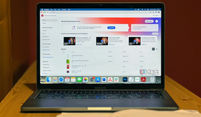 Adobe Acrobat homepage on a MacBook