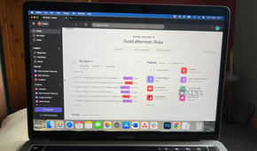 Asana content management system personal homepage