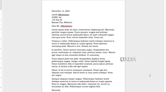 Automatic date and time inserted into Word document