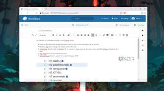 Running a BookStack server