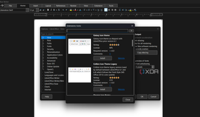 Changing the icon theme in Libreoffice