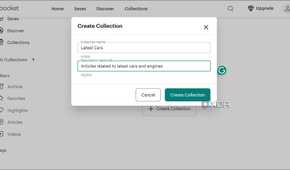 Create collections on Pocket