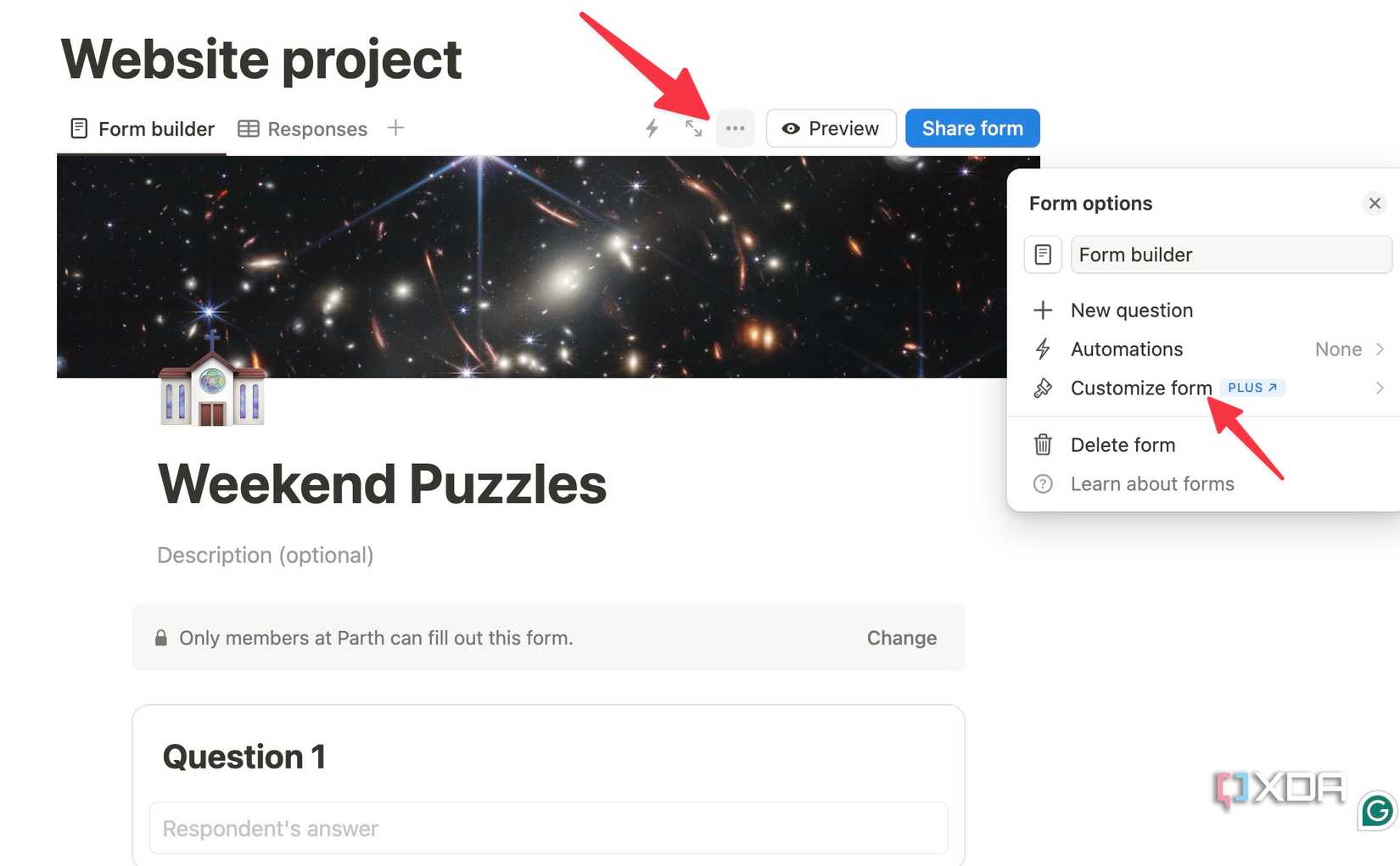 I started using Notion forms to build engaging surveys, polls and ...
