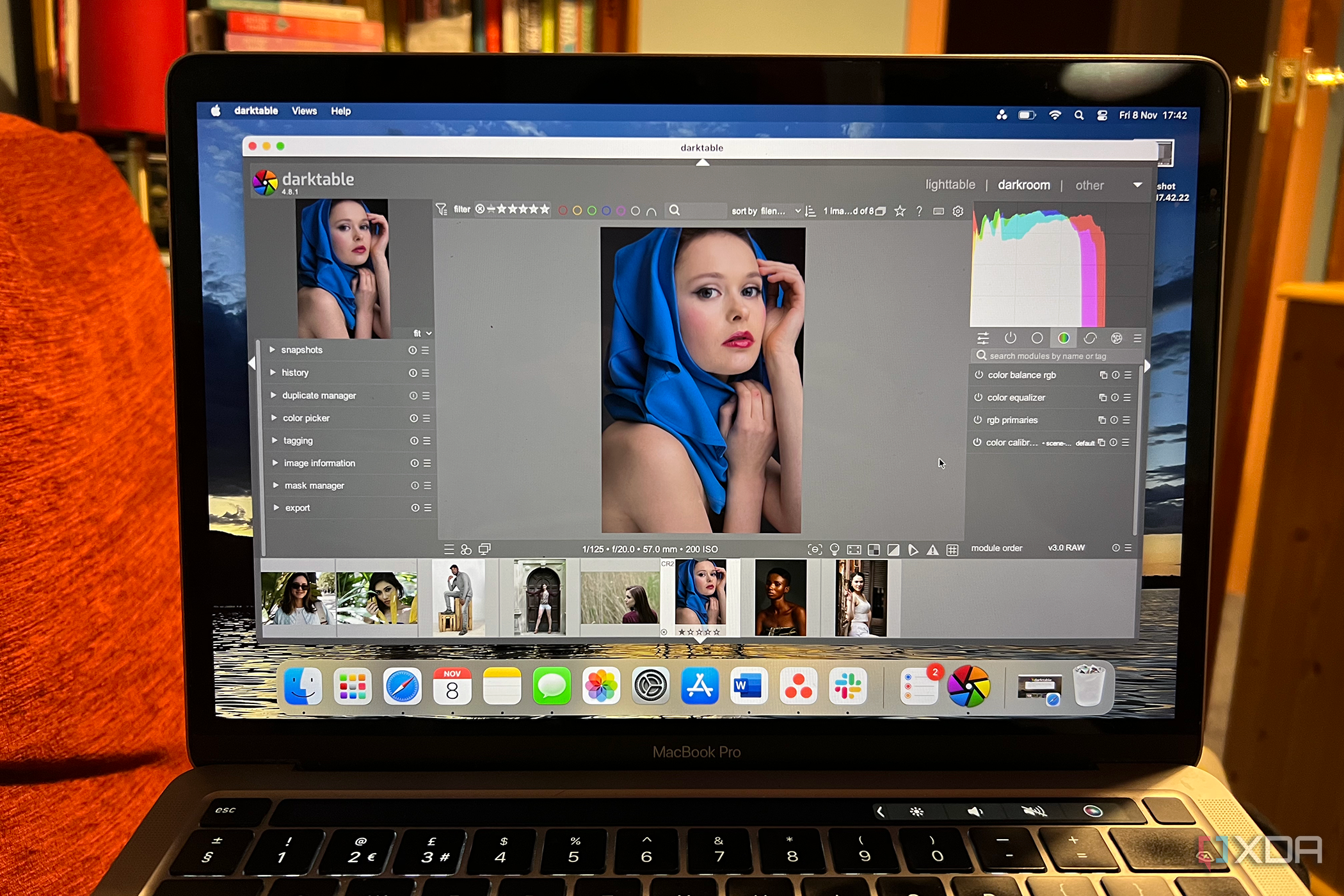 Darktable-on-Macbook