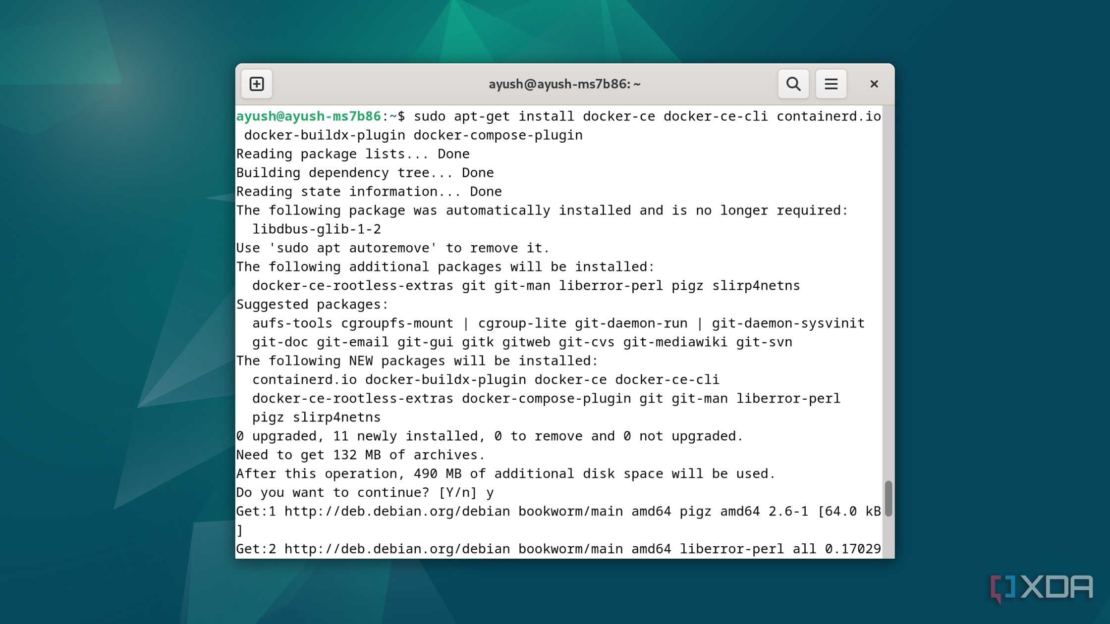 Installing Docker on Debian