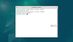 Running the usermod command in Debian