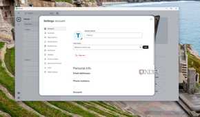 image of the element account settings tab