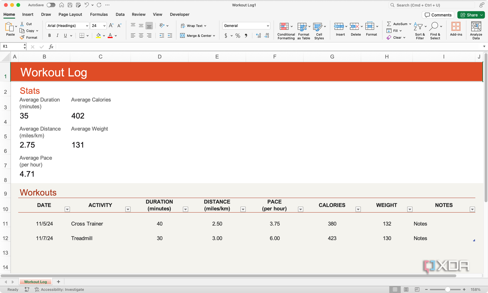 Workout Tracker Using Excel 10 ways Excel can be useful for the average person