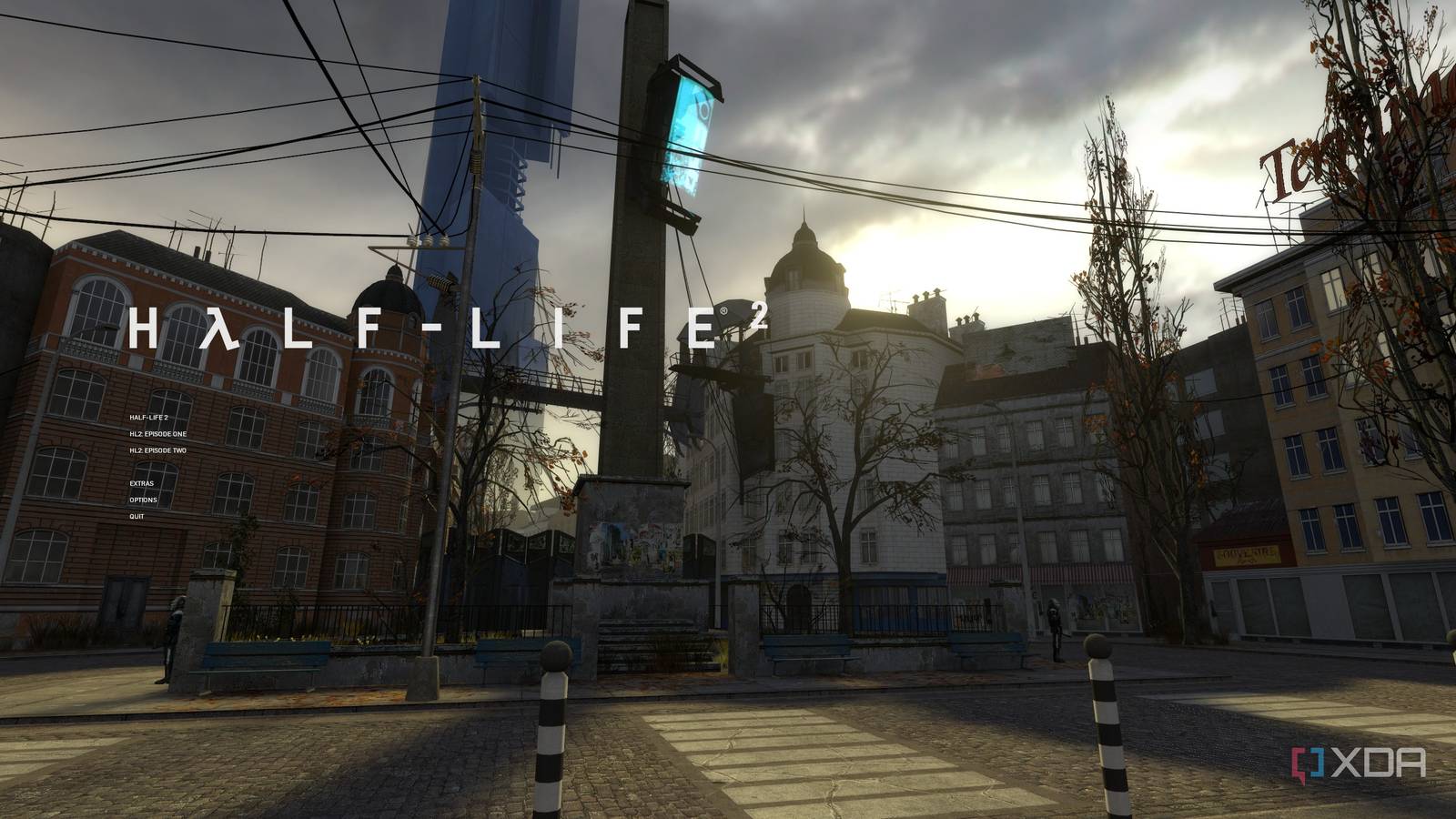 screenshot of half-life 2 starting screen