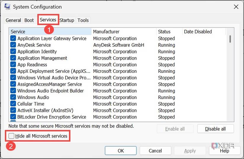 Service Option Reference 11 ways to improve Windows boot time for quicker startup