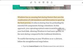 Highlighted text in Pocket reading mode