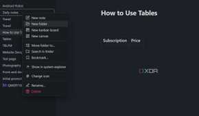 create sub-folders in Daily notes