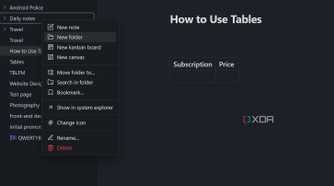 create sub-folders in Daily notes