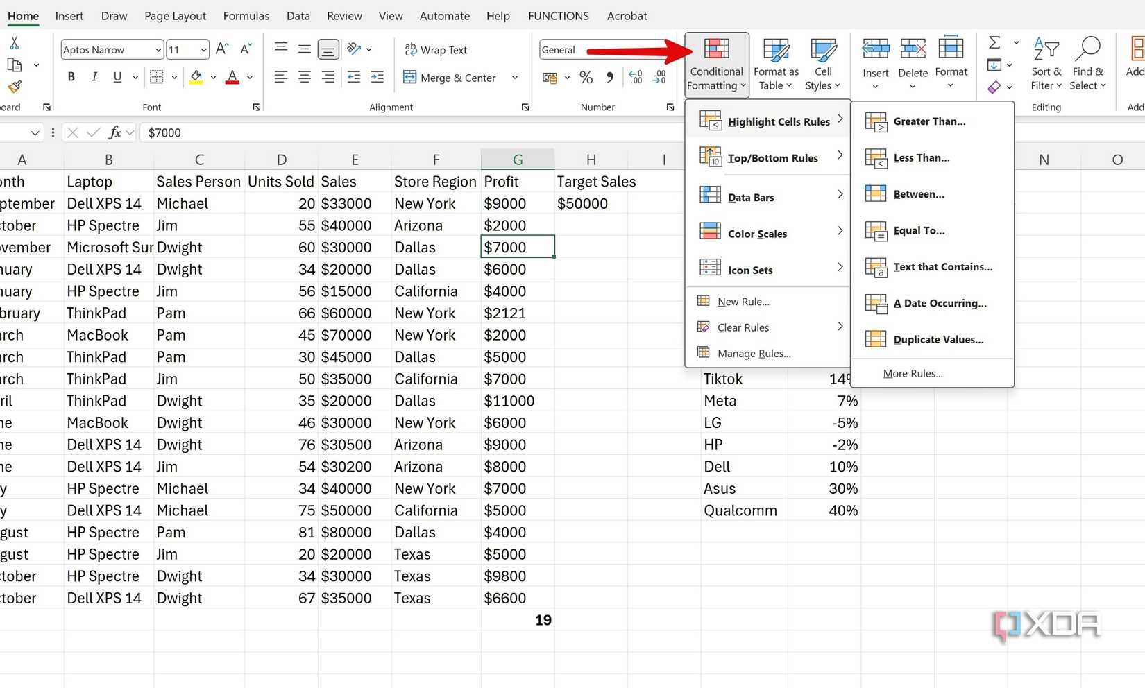 How I use conditional formatting to automate my Excel spreadsheets like ...