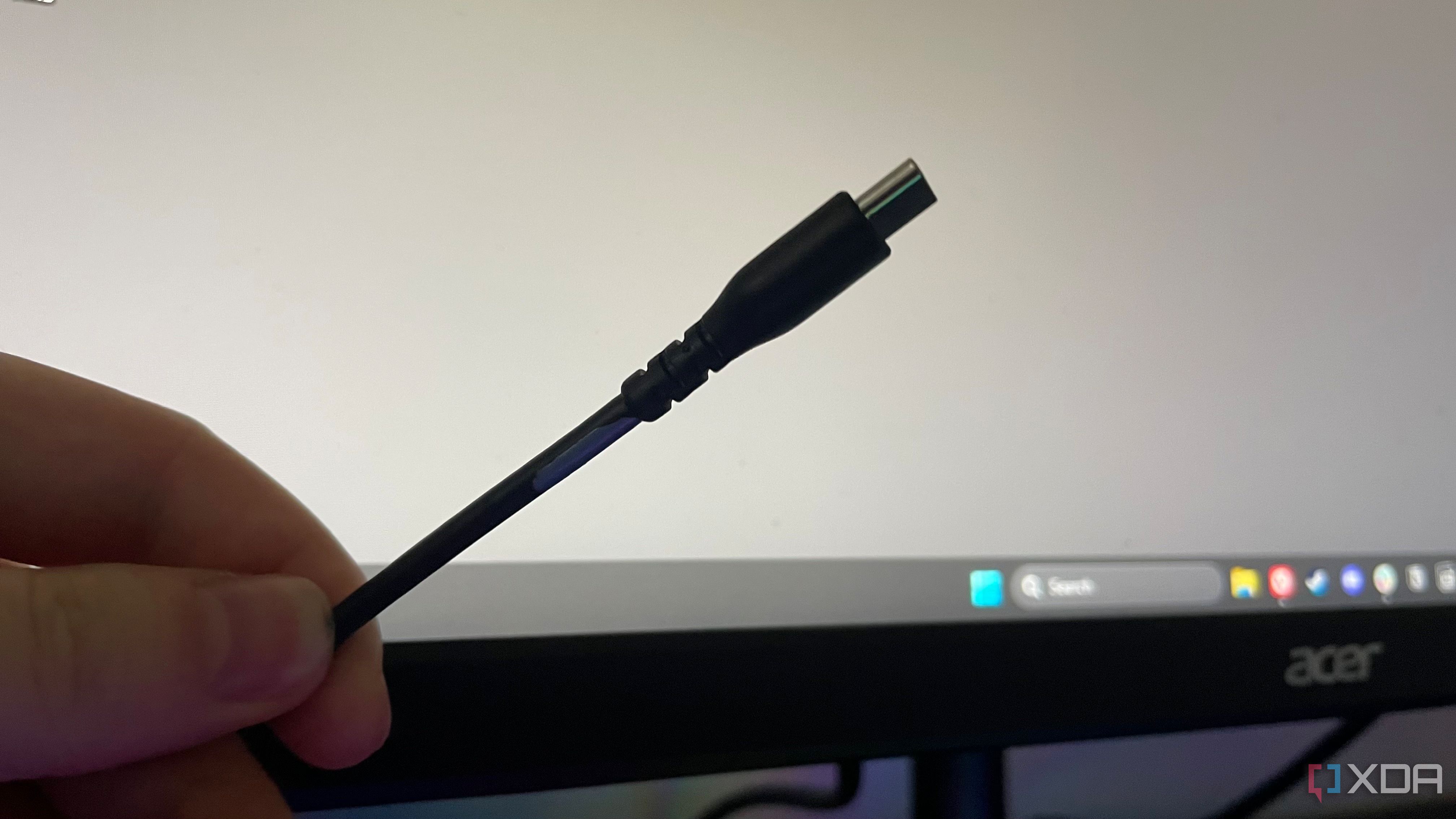 I stopped buying cheap USB-C cables after learning what U...