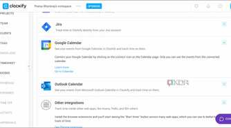Integrate Clockify with other project management apps