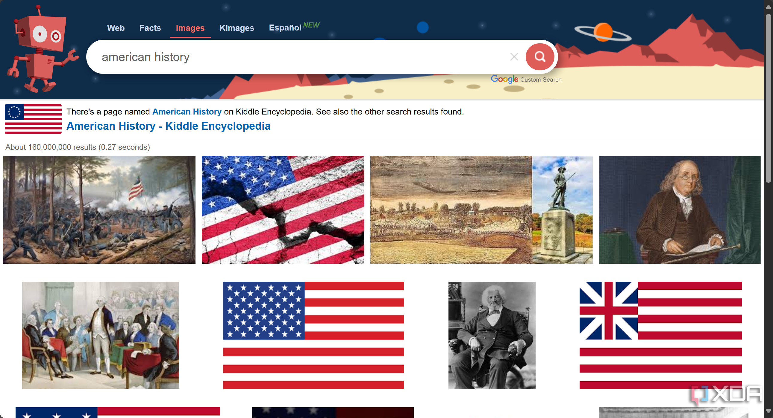 Kiddle Image Search results