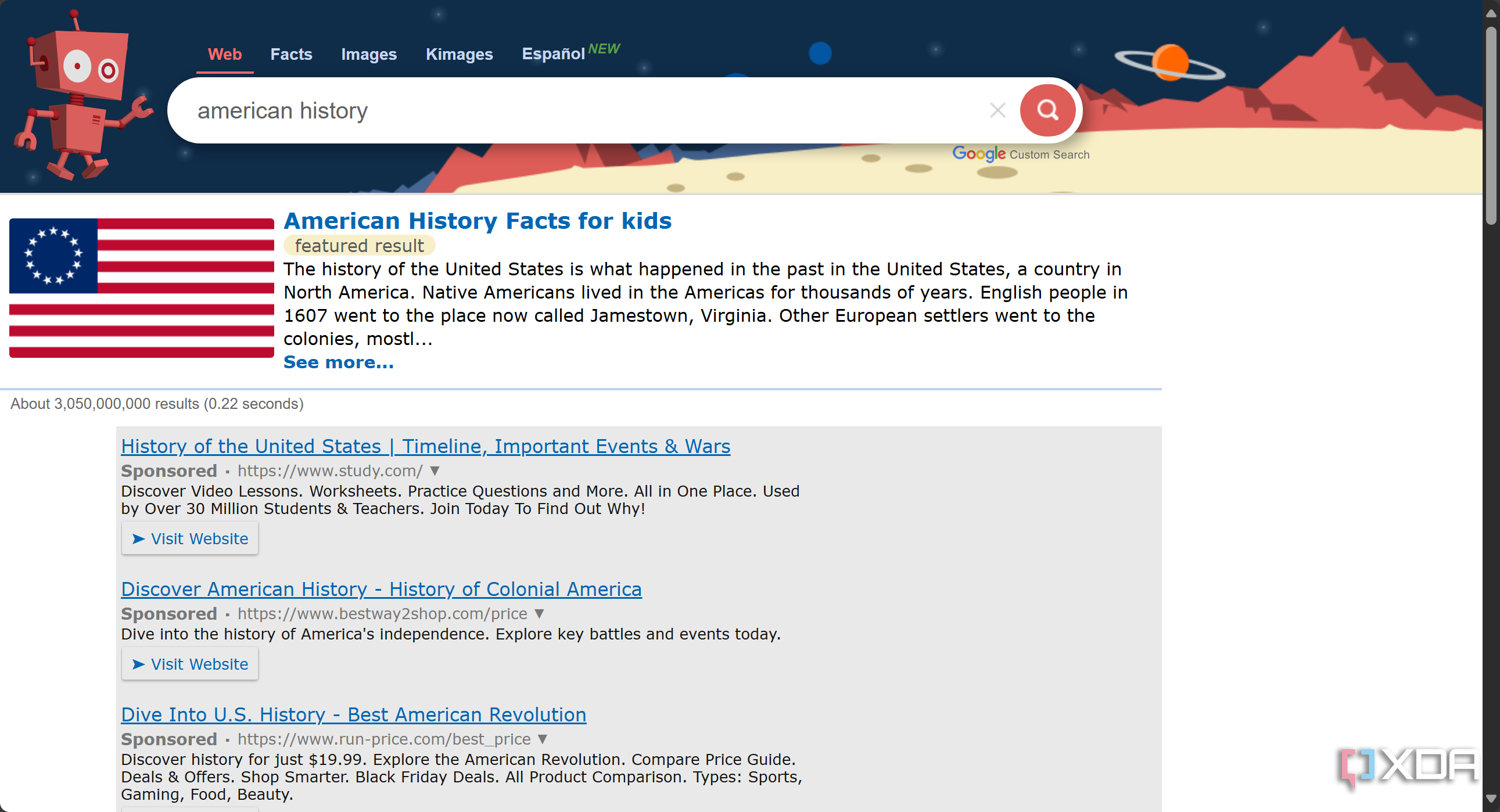 Kiddle Search results