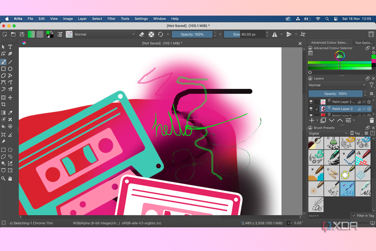 Krita-brushes-variety