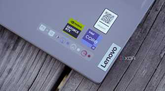 A close shot of a Lenovo legion gaming laptop