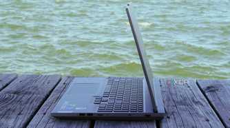 The side profile of the Lenovo Legion 5.