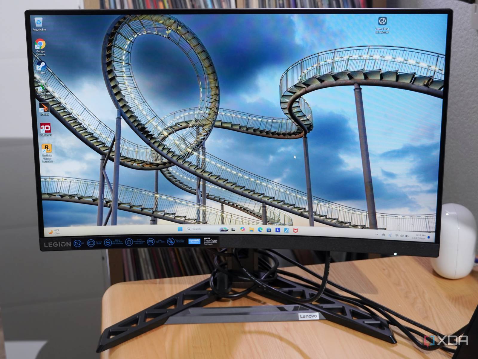 Lenovo Legion 27-inch monitor review: An affordable and curved 
