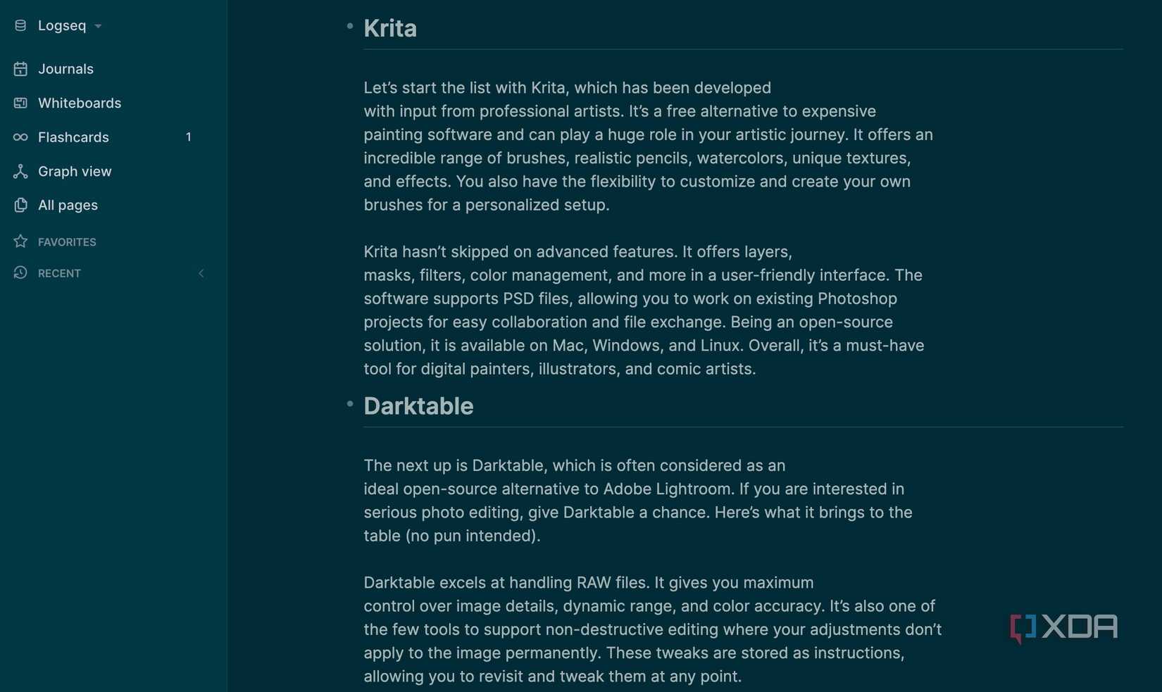 6 ways Logseq is the perfect Obsidian alternative