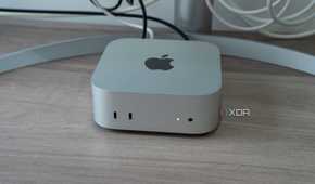 Front view of the M4 Mac Mini