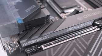 MSI MPG X870E Carbon WiFi M.2 quick release