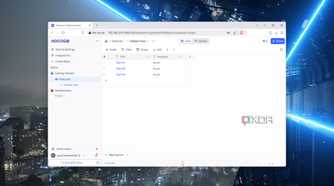 Running a NocoDB server