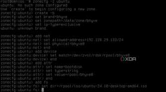 Creating a VM in OmniOS
