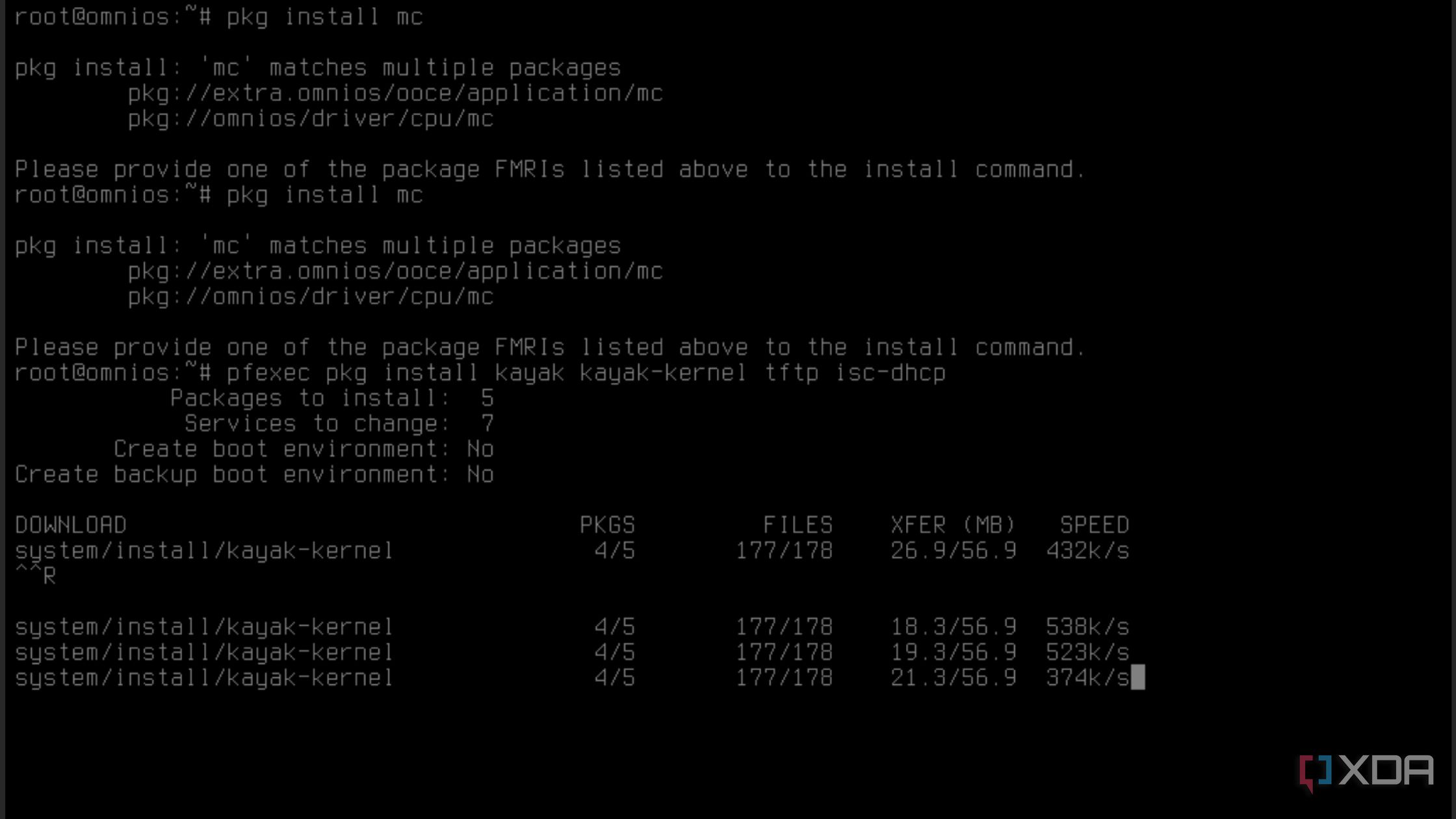 Setting up some services on OmniOS