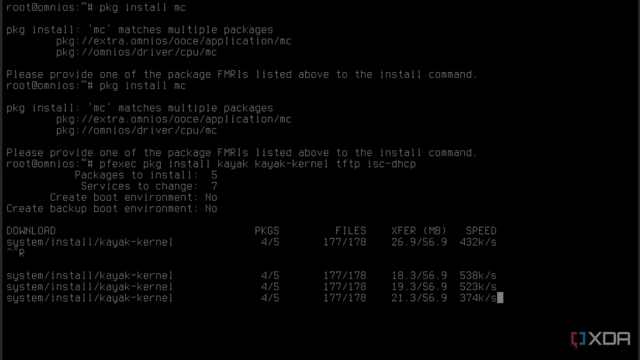 Setting up some services on OmniOS