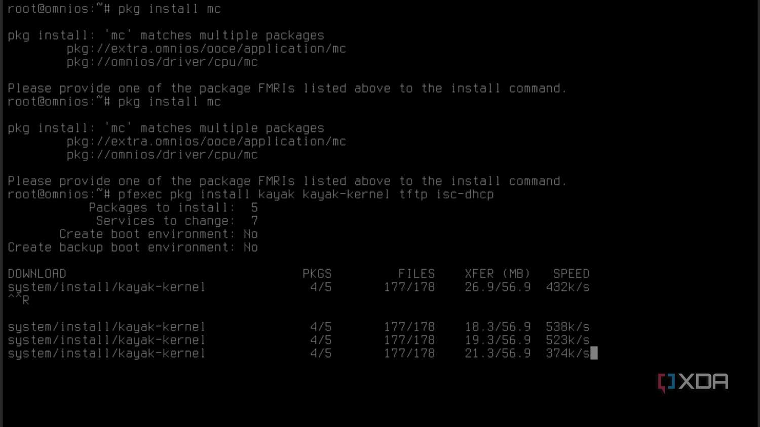 Setting up some services on OmniOS