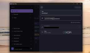 proton pass app creating an email alias to use on an online service