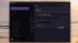 proton pass app creating an email alias to use on an online service
